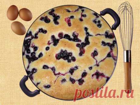 Клафути с замороженными ягодами рецепт с фото - 1000.menu