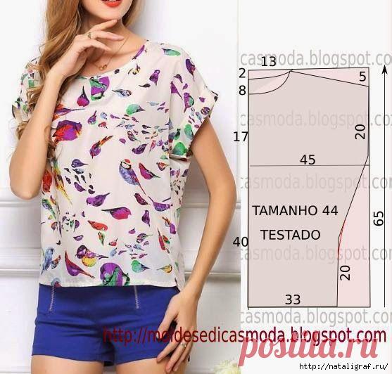 Летние блузки и топы