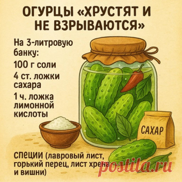 Огурцы