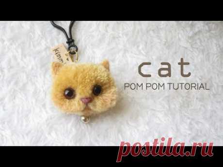 Cat Pom Pom Tutorial