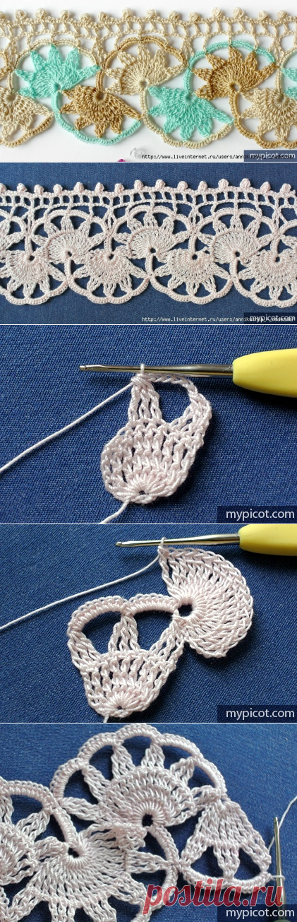 Потрясающе красивая кайма крючком — DIYIdeas