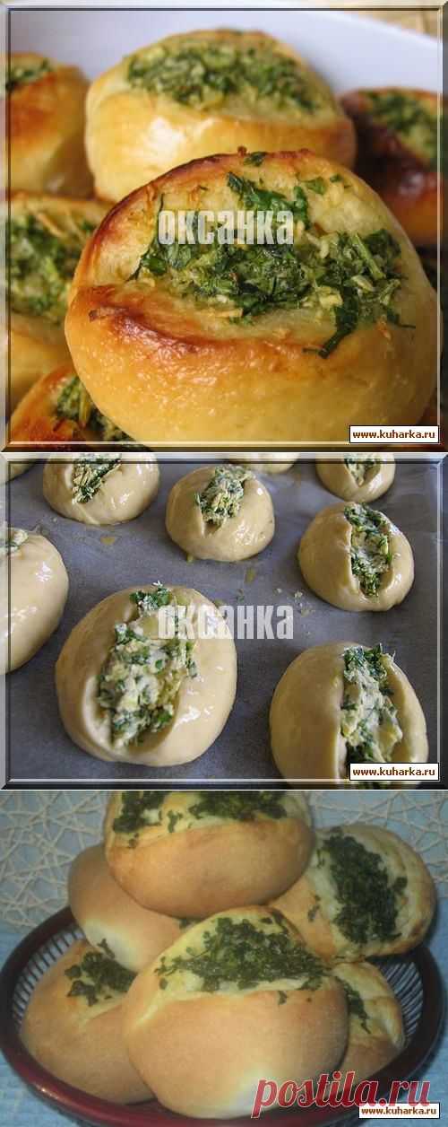 Рецепт: Чесночные булочки