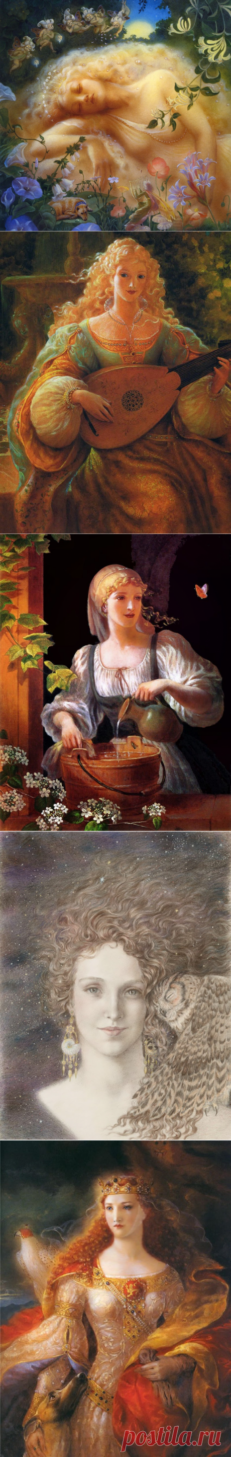 Кинуко Крафт (Kinuko Y. Craft) -художник- иллюстратор