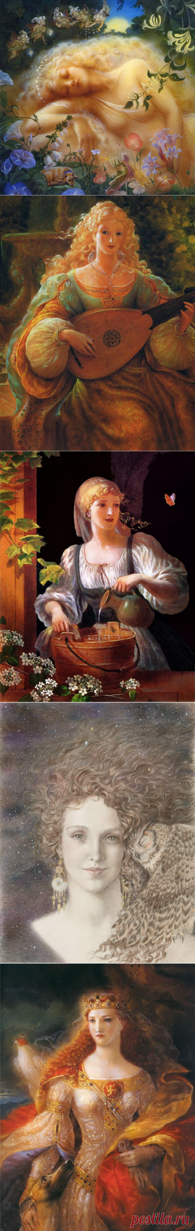 Кинуко Крафт (Kinuko Y. Craft) -художник- иллюстратор