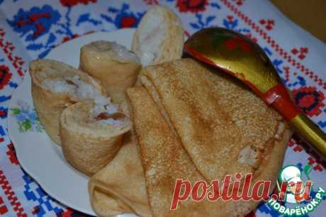 Блины постные на рисовом отваре - кулинарный рецепт