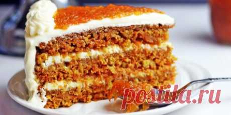 Морковный торт
