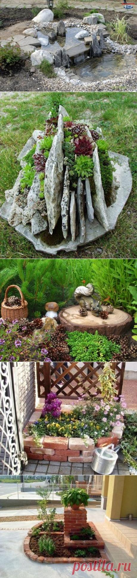 ВОДА И КАМЕНЬ. ИДЕИ ДЛЯ НАШЕЙ ДАЧИ | Самоцветик