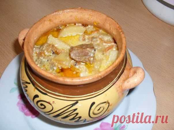 шеф-повар Одноклассники: ЖАРКОЕ В ГОРШОЧКАХ С МЯСОМ И ГРИБАМИ