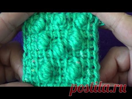 ▶ Тунисские пышные столбики - YouTube