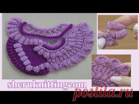 How to Freeform Crochet Tutorial 24 Comment faire du crochet Freeform
