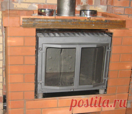 Как одним камином отопить двухэтажный дом / камины / 7dach.ru