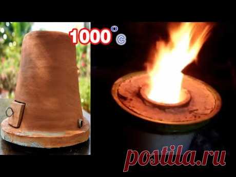 Experiment Making A 1000 Degree Metal Smelter From Clay At Home - DIY Crafts Ideas