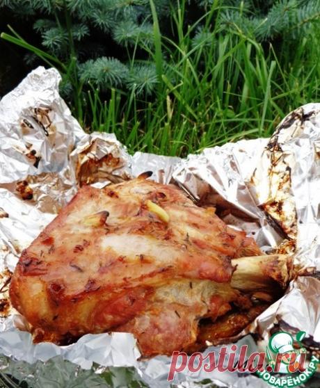 Рулька, запечённая в духовке Кулинарный рецепт