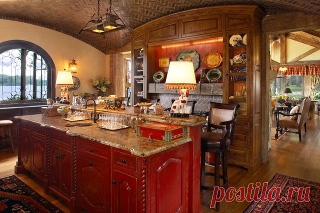 Bar - traditional - kitchen - minneapolis - by Gabberts Design Studio