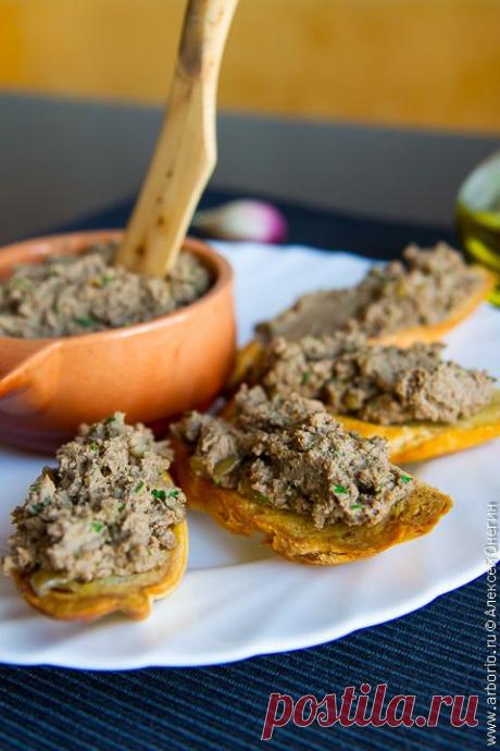 Куриный паштет по-тоскански | Кулинарные заметки Алексея Онегина