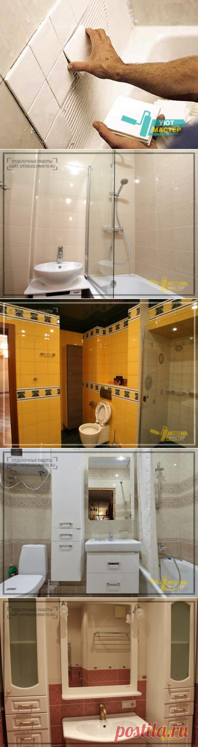 Ремонт ванной комнаты Томск под ключ | Уют Мастер