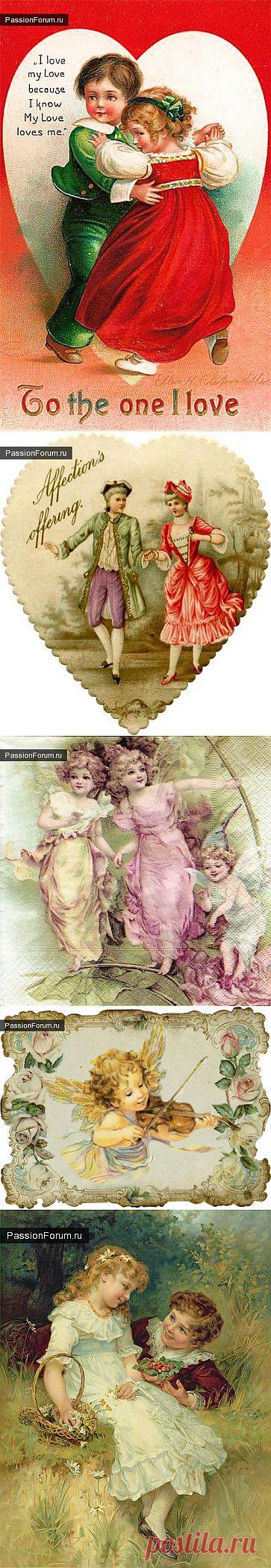 И снова про Любовь. / Картинки для декупажа / PassionForum - мастер-классы по рукоделию
