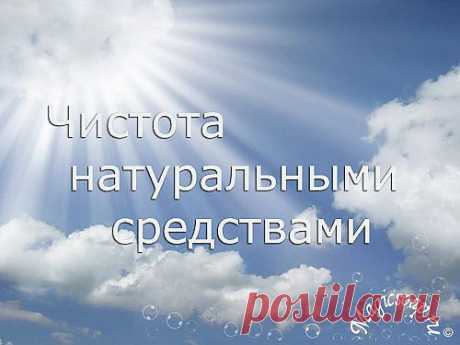 Чистота натуральными средствами: чистим унитаз!.
