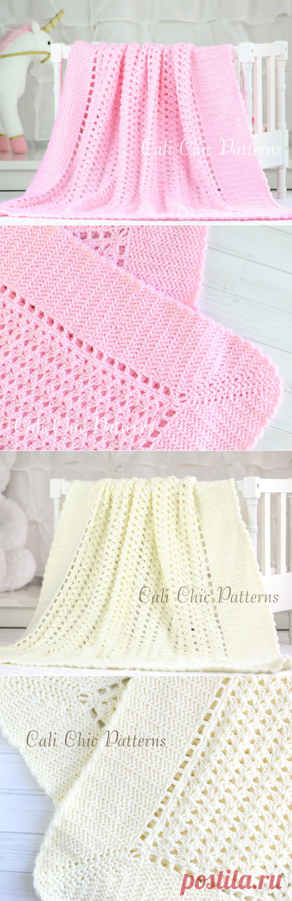 Crochet Baby Blanket PATTERN 147 Belle Crochet PATTERN 147