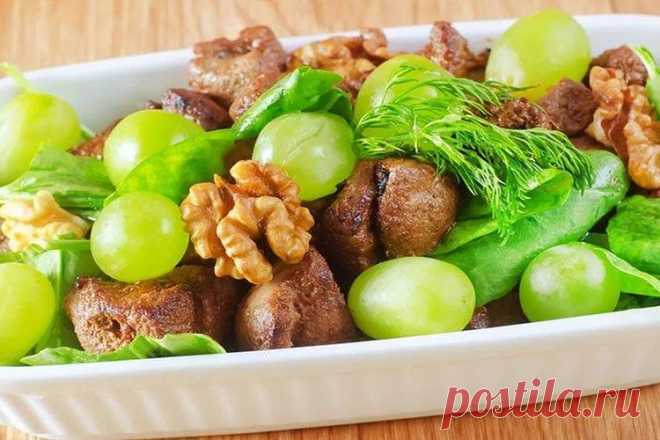Салат с куриной печенью - 10 вкусных рецептов пошагово (с фото)