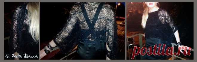Wool lace bolero 'Black Royalty' by Rata-Blanca on DeviantArt