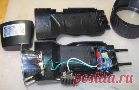 УЛУЧШЕНИЕ ФОНАРИКА С ЗУ ОТ 220V