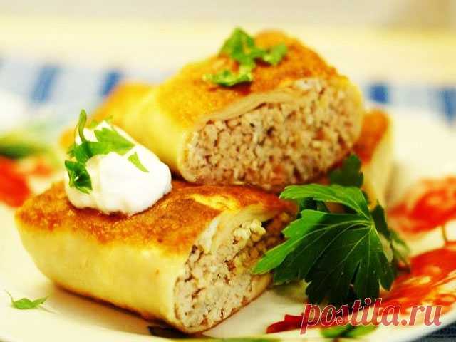 Блины с мясом — 6 лучших рецептов закусочных блинчиков Отгадайте загадку: » На горячей сковородке нужно печь их очень ловко. Зазевался разговором – они мигом станут комом. А с начинкой как вкусны – фаршированны… »
Конечно же — блины!


Выпекать эти малень…