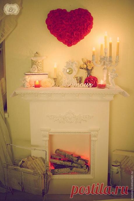 Камин с лепниной своими руками - Ярмарка Мастеров - ручная работа, handmade