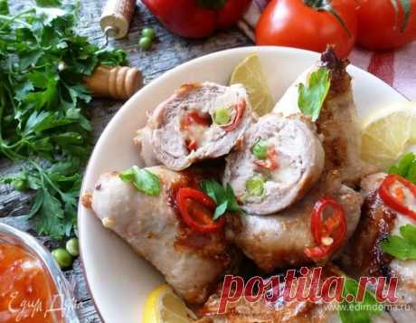 Куриные ножки, фаршированные моцареллой и чили рецепт 👌 с фото пошаговый | Едим Дома кулинарные рецепты от Юлии Высоцкой