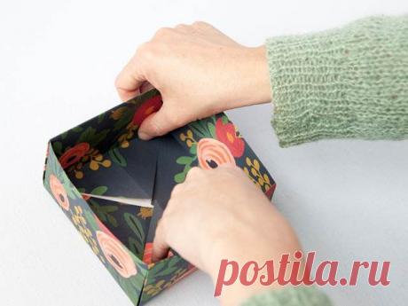 Как сделать коробку своими руками