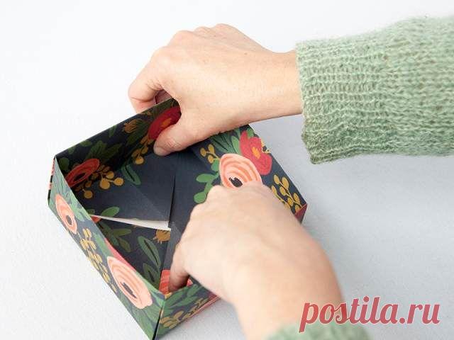 Как сделать коробку своими руками