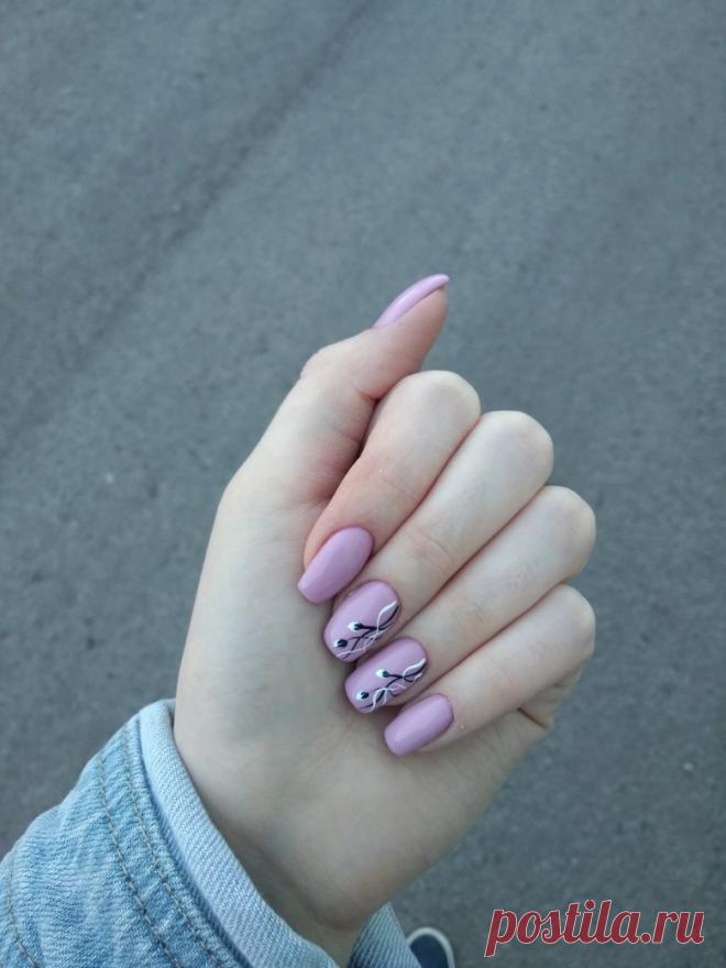 Красивый легкий маникюр на короткие ногти (39 фото)
