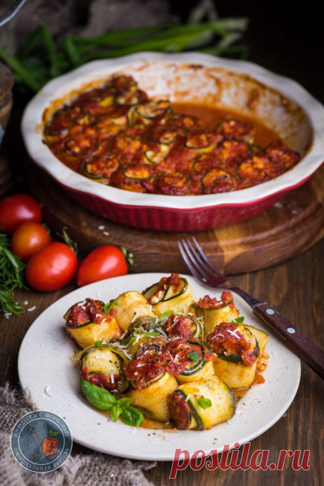 Цукини-вертухи с мясом и сыром или запеканка на новый лад
