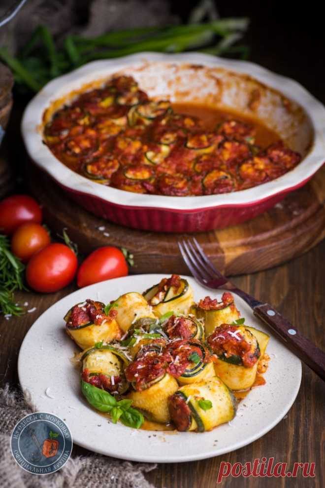 Цукини-вертухи с мясом и сыром или запеканка на новый лад