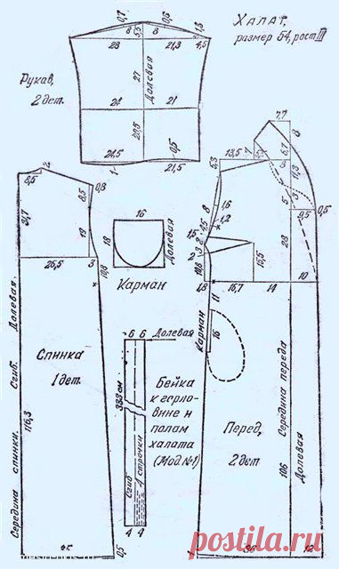 Домашний теплый халат из махровой ткани