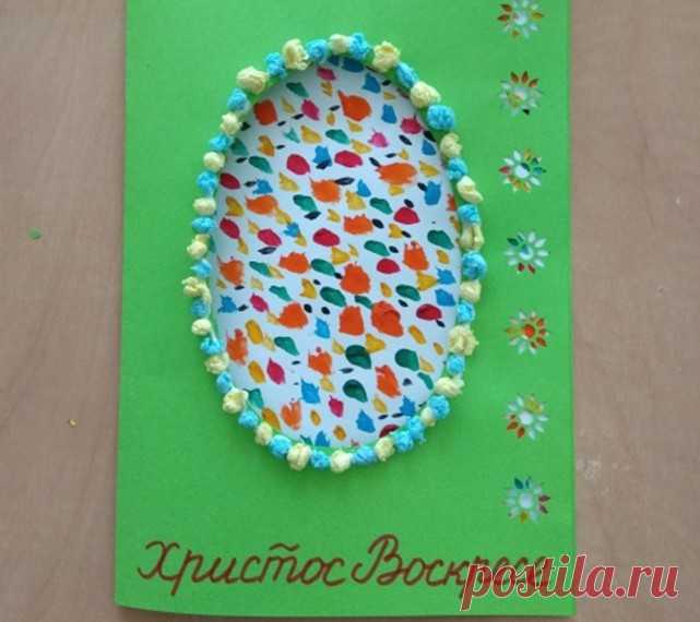 Красивые открытки на Пасху из бумаги с шаблонами для детей
