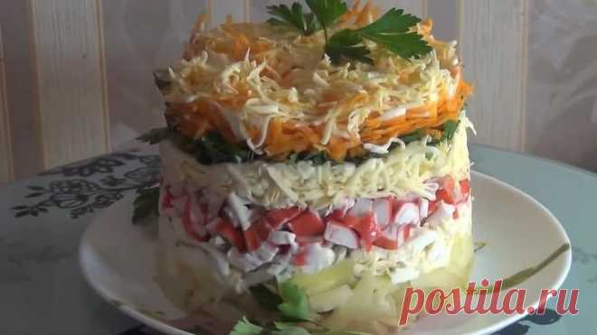Очень вкусный и нежный салат 