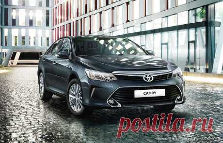 Новая Toyota Camry с двигателем V6: ключевые особенности в центре внимания. Сохраняйте контроль над любой ситуацией. Широкая линейка высокотехнологичных бензиновых двигателей – 3,5-литровый V6, а также рядные четырехцилиндровые моторы объемом 2,0 и 2,5 л – наделяют автомобиль превосходной динамикой. Топовый двигатель V6 3,5 л (249 л. с.) гарантирует моментальное ускорение при каждом касании педали газа.