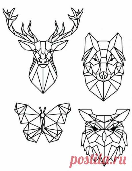 Геометрические рисунки для аппликации: идеи для вдохновенного творчества