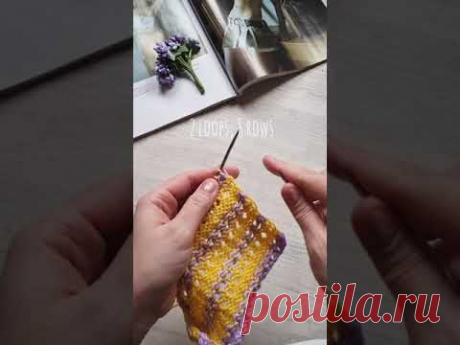 Если вы начали вязать на лето....🧶❤️knitting pattern.