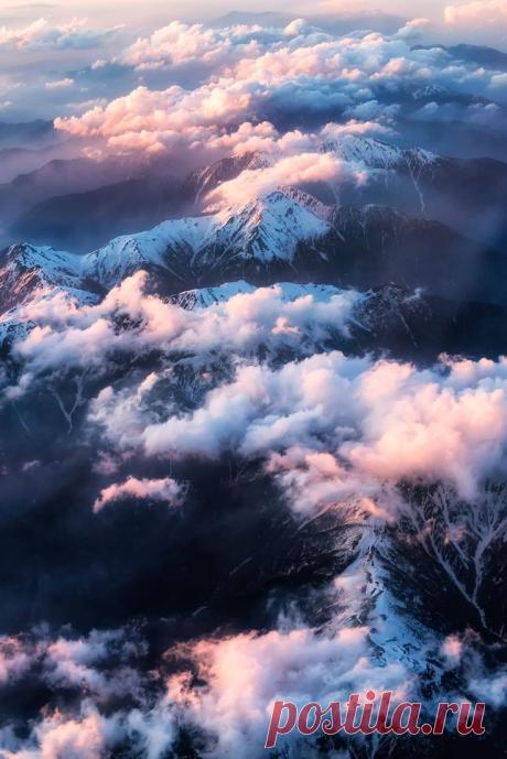 Over the clouds