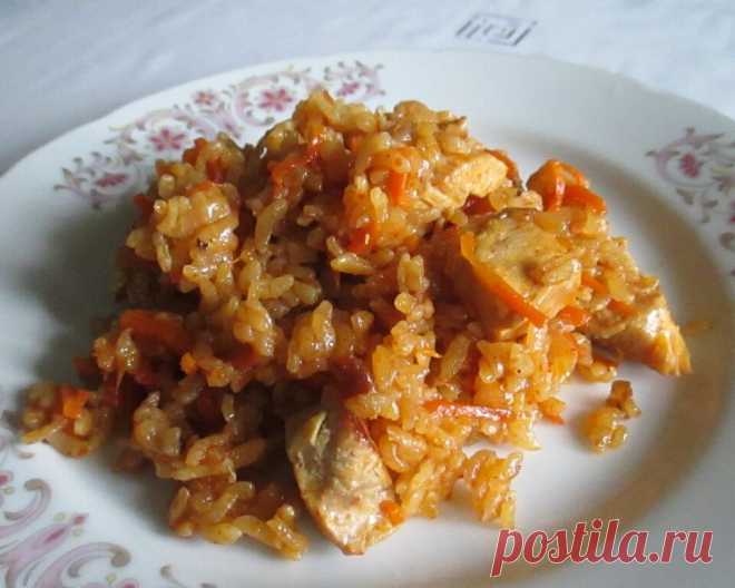 Красный рис с мясом – по вкусу как плов | Жизнь моя судьба  | Яндекс Дзен