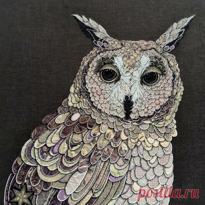 Текстильный авиариум: потрясающие работы Zara Merrick | Журнал Ярмарки Мастеров