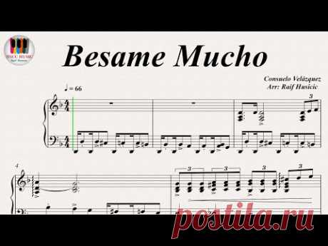 Besame Mucho - Consuelo Velázquez, Piano