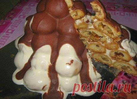 Самые вкусные рецепты: Торт "Вулкан"