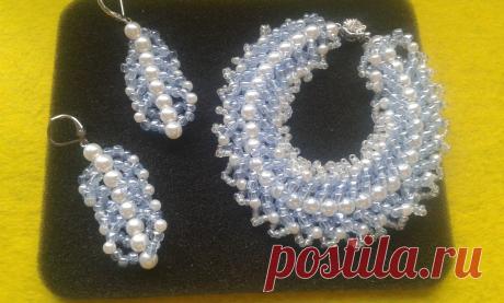 браслет и серьги