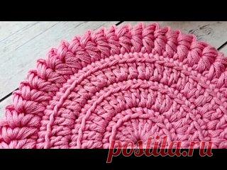 Необычная КАЙМА КРЮЧКОМ! Так вы еще не вязали! Очень красивая обвязка края _ Cro
