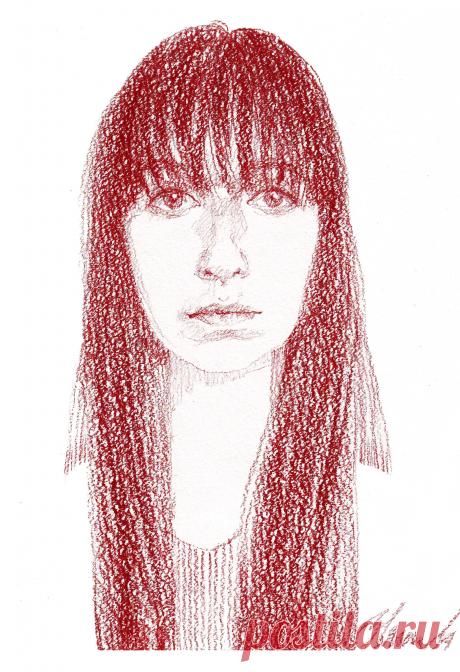 Анна (бум., сепия)