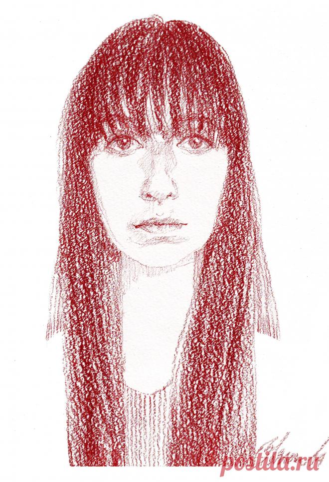 Анна (бум., сепия)