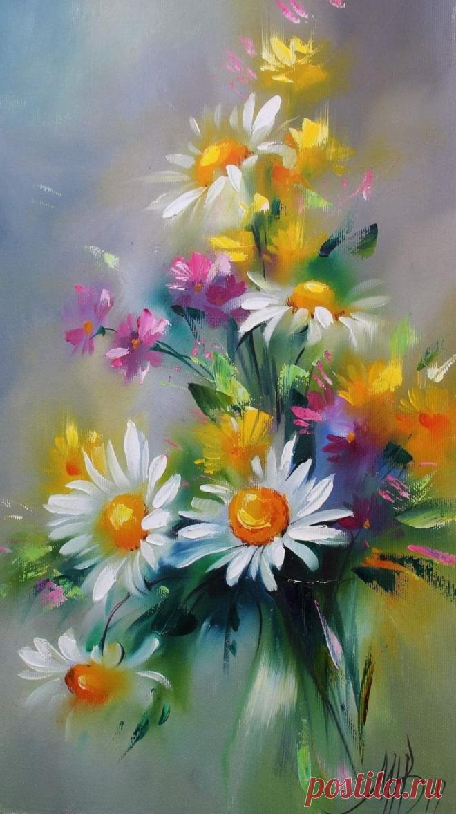 Пин на доске яРОМАШЕЧКИ